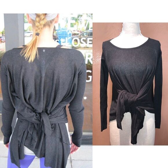 Lululemon Enlightened Pullover Sweater bla… - Picture 4 of 7